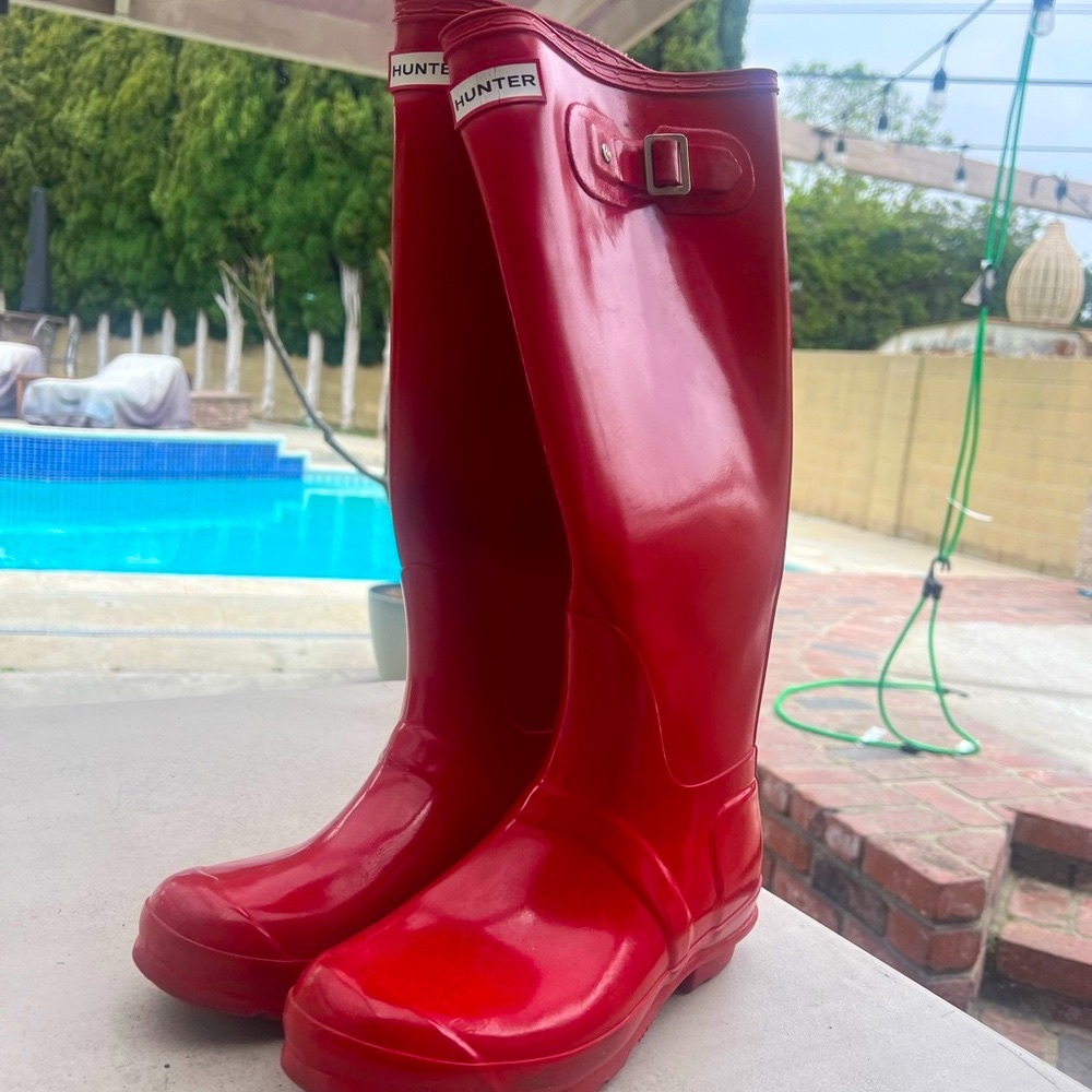 Hunter rain boots